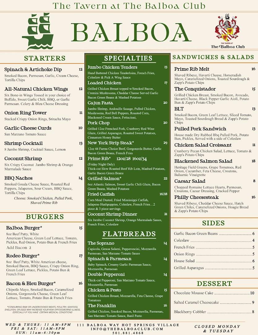 Balboa Club Restaurant